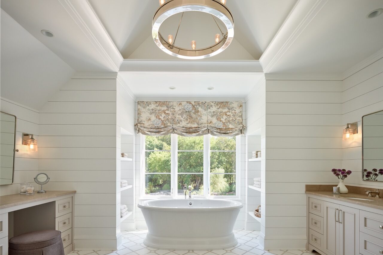 Northfield Luxury Bathroom with Freestanding Tub